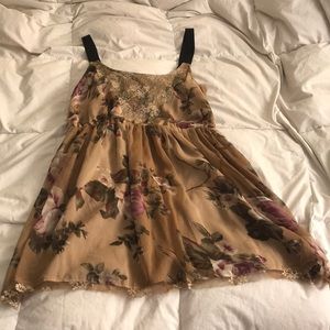 Starring at Stars (Urban Outfitters) Floral Dress